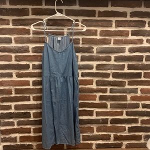Light Denim Baby Doll Dress
